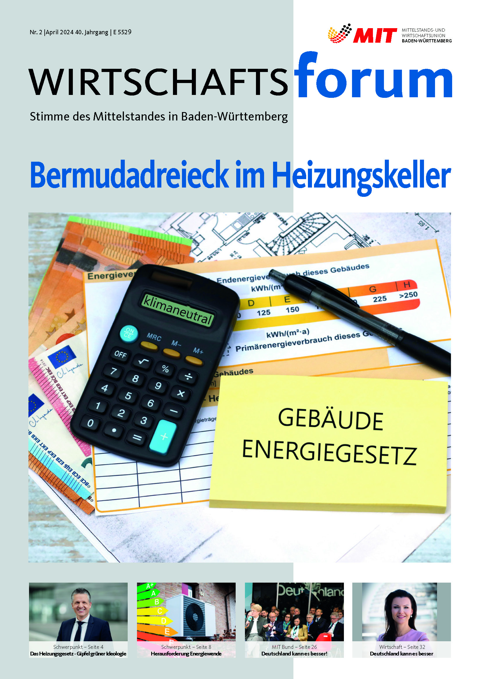 Wirtschaftsforum Ausgabe April 2024