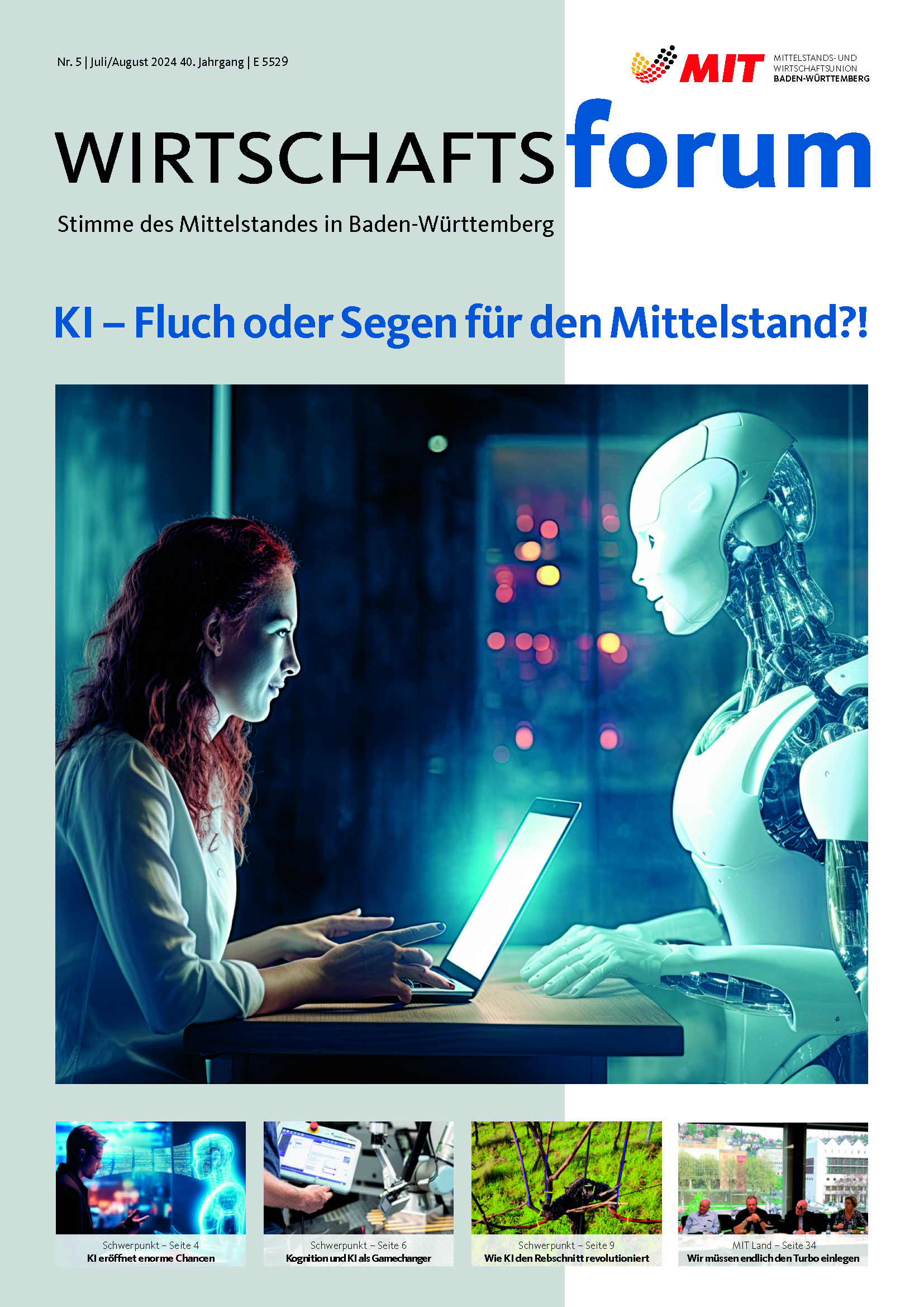 Wirtschaftsforum Ausgabe Juli/ August 2024