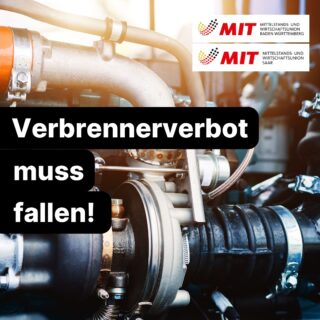 🚗 Das Verbrennerverbot muss fallen! 🔧🔥

Gemeinsam mit der Mittelstands- und Wirtschaftsunion Saarland fordern wir: Technologieoffenheit statt Verbote. Nur so sichern wir Arbeitsplätze, Innovation und Wohlstand in Deutschland.

„Wenn das Verbrennerverbot bleibt, droht Baden-Württemberg ein zweites Detroit“, warnt unser Landesvorsitzender Dr. Bastian Atzger.

👉 Moderne Verbrenner mit synthetischen oder herkömmlichen Kraftstoffen leisten schon heute einen Beitrag zum Klimaschutz – ohne unsere Wirtschaft zu gefährden.

Die gesamte Pressemitteilung findest du auch auf unserer Webseite: www.mit-bw.de

#MITBW #MITSaarland #Technologieoffenheit #Verbrennerverbot #FriedrichMerz #ManuelHagel #Wirtschaft #Mittelstand #Innovation #MadeInGermany