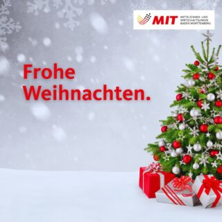🎄 Frohe Weihnachten.

Zwischen Jahresabschluss und Neuanfang.
Zwischen Verantwortung und Zuversicht.

Danke an alle, die jeden Tag unternehmerisch handeln – auch wenn es unbequem ist.

Erholsame Feiertage wünscht
MIT Baden-Württemberg ❤️