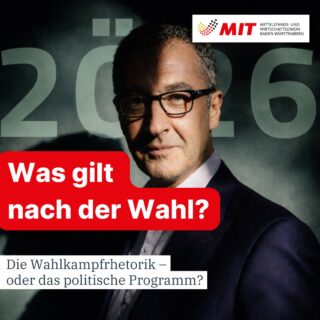 Herr Özdemir, was gilt nach der Wahl?
80 % des Programms der Grünen passt 1:1 zu den Linken?!

Im Wahlkampf klingt alles moderat.�Pragmatisch.�Wirtschaftsnah.

Doch das Programm seiner Grünen steht für:
📌 Verbindliches Klimaschutzgesetz�
📌 Sektorenziele für alle Bereiche�
📌 Monitoring und mehr Bürokratie wohin man schaut�
📌 Neue Fachstellen statt Abbau�
📌 Festlegung auf den E-Motor�
📌 „Gemeinwohl-Ökonomie“ als Leitbild

Das ist kein Bürokratieabbau.�Das ist staatliche Lenkung.

Und staatliche Lenkung heißt in Baden-Württemberg:�
- Druck auf Industrie
- Unsicherheit für Investoren
- Risiko für Arbeitsplätze

Gleichzeitig wird aus dem grünen Umfeld ein 8 Jahre alter Videoschnipsel ausgegraben, moralisch aufgeblasen und politisch instrumentalisiert.�Und an der Spitze gibt man sich staatsmännisch und warnt vor „moralischen Bewertungen“.

Die Attacke kommt aus der Partei.�Die Milde von oben.

Was gilt nach der Wahl?�

Baden-Württemberg ist Industrieland.�
Hier geht es nicht um Inszenierung.�
Hier geht es um Verlässlichkeit und Haltung.
