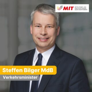 Wir gratulieren unserem MIT-Mitglied Steffen Bilger herzlich zu seinem künftigen Amt als Verkehrsminister! 

Für diese verantwortungsvolle Aufgabe wünschen wir ihm viel Erfolg, eine glückliche Hand und die nötige Durchsetzungskraft. Wir freuen uns auf eine starke Stimme aus Baden-Württemberg für eine moderne und leistungsfähige Verkehrspolitik.