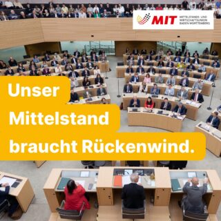 🚀 Wir unterstützen die Standortoffensive Baden-Württemberg 2030 der CDU-Landtagsfraktion.

Viele der vorgeschlagenen Maßnahmen setzen genau dort an, wo unser Wirtschaftsstandort dringend besser werden muss:

⚙️ flexiblere Arbeitszeiten�⚡ sichere und bezahlbare Energie�🚘 echte Technologieoffenheit�🏭 bessere Bedingungen für Investitionen�💡 mehr Unterstützung für Innovation im Mittelstand

Für uns ist klar: Baden-Württemberg muss wieder ein Land werden, in dem sich Arbeit, Investitionen und unternehmerisches Risiko lohnen.

Auch Invest BW kann dabei eine Rolle spielen. Entscheidend ist aber, dass Förderung technologieoffen, unbürokratisch und mittelstandsorientiert ausgestaltet wird. 
Förderprogramme dürfen gute Standortbedingungen nicht ersetzen.

Dr. Bastian Atzger, Landesvorsitzender der MIT Baden-Württemberg:�„Wir brauchen weniger Detailsteuerung und mehr Vertrauen in Unternehmen, Beschäftigte und den Markt.“

👉 Mehr Freiraum. Mehr Investitionen. Mehr Wachstum.