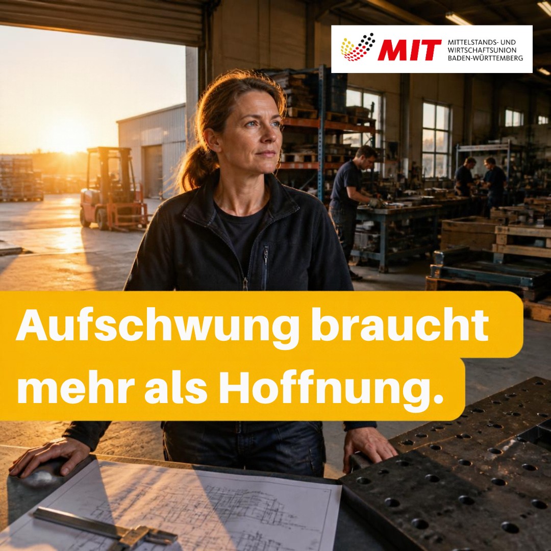 📈 Die Stimmung steigt. Jetzt muss die Wirtschaft folgen.

Die aktuellen Konjunkturdaten der L-Bank machen Hoffnung: Das Geschäftsklima in Baden-Württemberg hat sich deutlich verbessert und erreicht den höchsten Stand seit April 2024.

Doch der Index liegt weiterhin im negativen Bereich. Eine bessere Stimmung allein schafft noch keine Investitionen und Arbeitsplätze.

Entscheidend sind wettbewerbsfähige Standortbedingungen, Planungssicherheit und Unternehmen, die wieder Vertrauen in die Zukunft gewinnen.

Ein Aufschwung entsteht nicht durch Ankündigungen. Sondern durch Investitionen, Innovationen und Unternehmergeist.

Quelle: L-Bank-ifo-Geschäftsklima, Oktober 2026