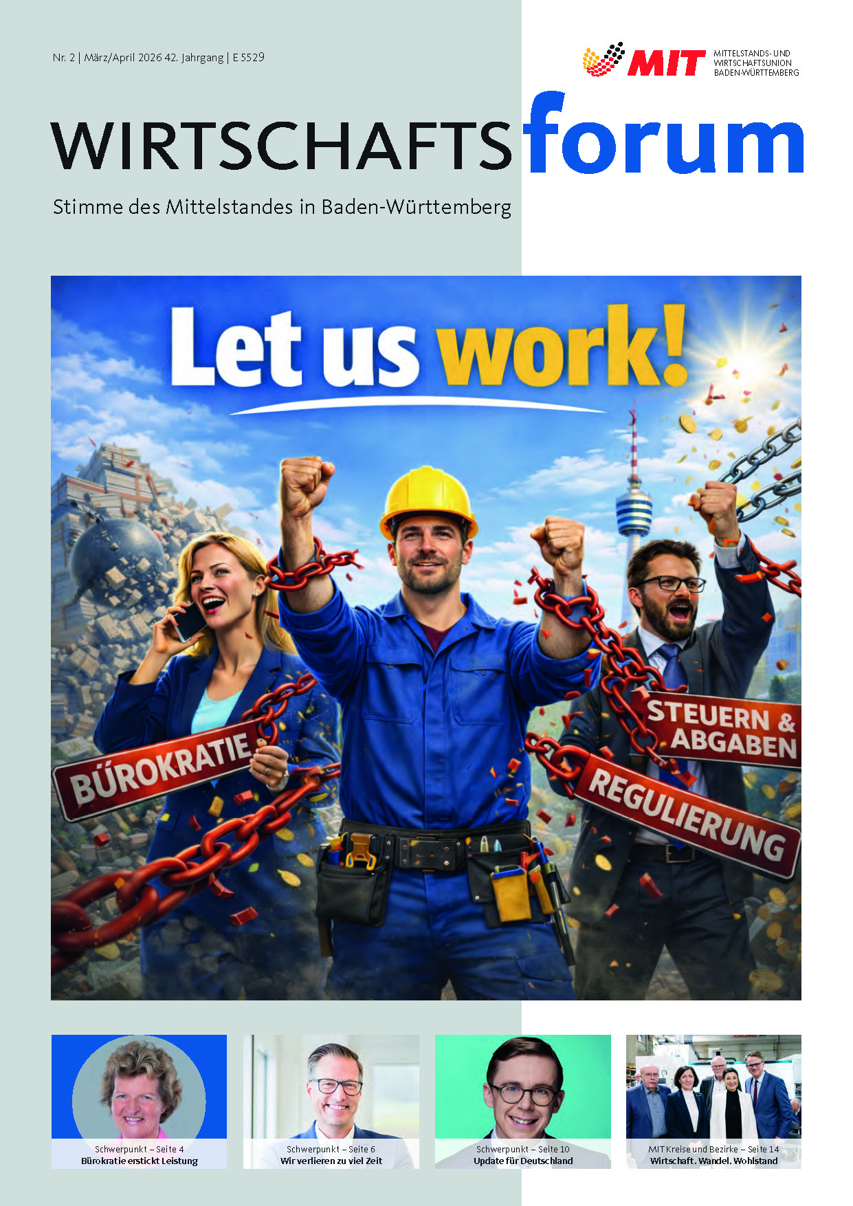 Wirtschaftsforum Ausgabe März/April 2026