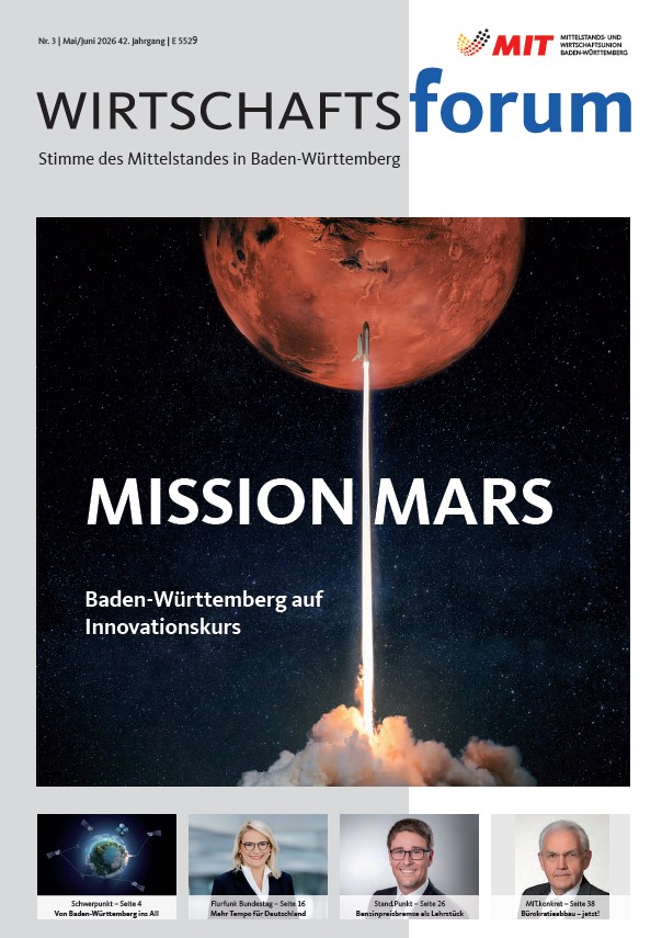 Wirtschaftsforum Ausgabe Mai/Juni 2026